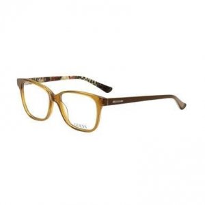 Glop GU-2506-047 Guess Gu-2506-047 Light Brown Square Women's Acetate 