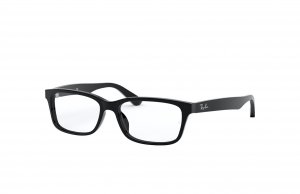 Glop RB5296D-2000 Ray-ban Rb5296d-2000 Gloss Black Rectangle Acetate O