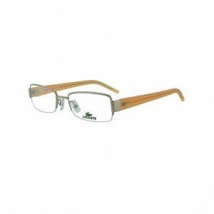 Glop L2115-714 Lacoste L2115-714 Shiny Gold Rectangular Women's Metal 