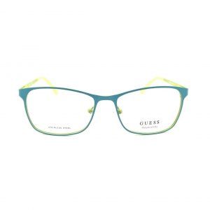 Glop GU-3012-089 Guess Gu-3012-089 Turquoise Square Women's Metal Eyeg