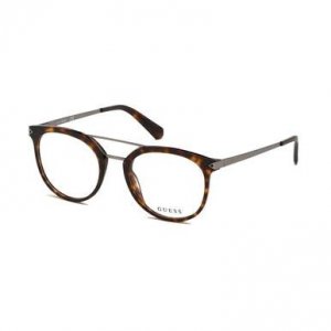 Glop GU-1964-052 Guess Gu-1964-052 Dark Havana Round Men's Acetate Eye