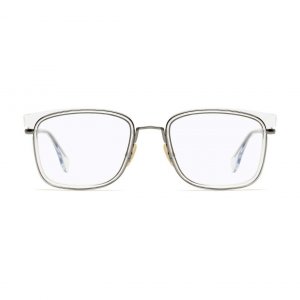 Glop FF M0064-900 Fendi Ff M0064-900 Crystal Square Men's Metal Eyegla