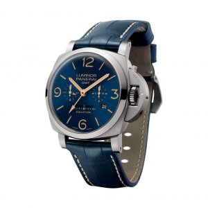 Panerai PAM00670 Luminor 1950 Equation Of Time Blue Dial Men's Watch