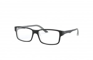 Glop RB5245-2034 Ray-ban Rb5245-2034 Gloss Black Square Acetate Optica