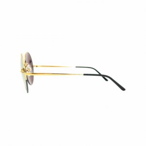 Glop CT0022S-002 Cartier Ct0022s-002 Gold Round Gold Mirror Lens Women