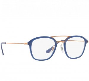 Glop RB7098-5727 Ray-ban Rb7098-5727 Blue Copper Square Injected Unise