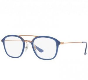 Glop RB7098-5727 Ray-ban Rb7098-5727 Blue Copper Square Injected Unise