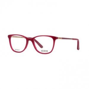 Glop GU-2566-075 Guess Gu-2566-075 Shiny Fuchsia Square Women's Acetat