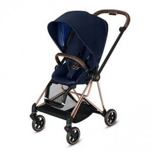 Cybex 519003371 Mios 3-in-1 Travel System Rose Gold With Brown Details