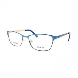 Glop GU-2512-091 Guess Gu-2512-091 Matte Blue Square Women's Metal Eye