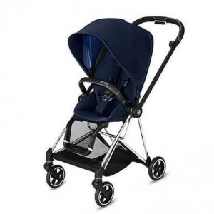 Cybex 519003547 Mios 3-in-1 Travel System Chrome With Black Details Ba