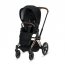 Cybex 519003309 Priam 3-in-1 Travel System Rose Gold With Brown Detail