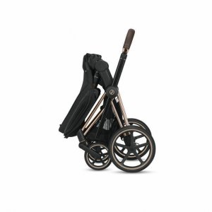 Cybex 519003309 Priam 3-in-1 Travel System Rose Gold With Brown Detail