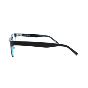 Glop A223 Converse  Black Blue Square Men's Acetate Eyeglasses