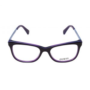 Glop GU-2487-081 Guess Gu-2487-081 Purple Square Women's Acetate Eyegl