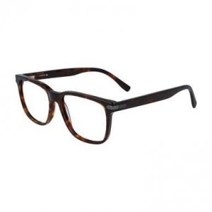 Glop L2840-220 Lacoste L2840-220 Dark Havana Square Men's Acetate Eyeg