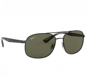 Glop RB3593-002/9A Ray-ban Rb3593-0029a Black Square Green Classic G-1