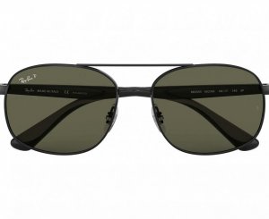 Glop RB3593-002/9A Ray-ban Rb3593-0029a Black Square Green Classic G-1