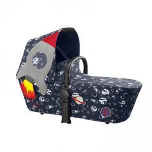 Cybex 518001371 Anna K Space Rocket Priam Lux Carry Cot - Navy Blue