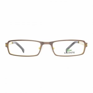 Glop L2121-714 Lacoste L2121-714 Gold Yellow Rectangular Unisex Metal 