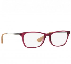 Glop RB7053-5526 Ray-ban Rb7053-5526 Purple Reddish Gunmetal Square Un