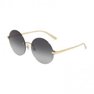 Glop DG2228-02/8G Dolce Amp; Gabbana Dg2228-028g Gold Round Grey Gradi