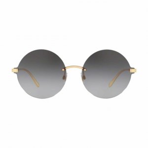 Glop DG2228-02/8G Dolce Amp; Gabbana Dg2228-028g Gold Round Grey Gradi