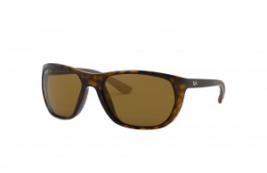 Glop RB4307-710/73 Ray-ban Rb4307-71073 Unisex Havana Square Dark Brow