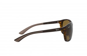 Glop RB4307-710/73 Ray-ban Rb4307-71073 Unisex Havana Square Dark Brow