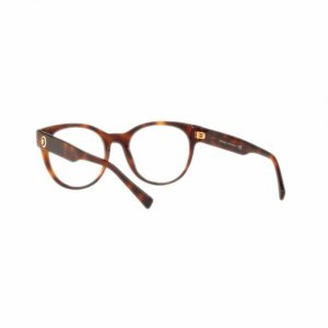 Glop VE3268-5217 Versace Ve3268-5217 Havana Round Women's Plastic Eyeg