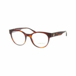 Glop VE3268-5217 Versace Ve3268-5217 Havana Round Women's Plastic Eyeg