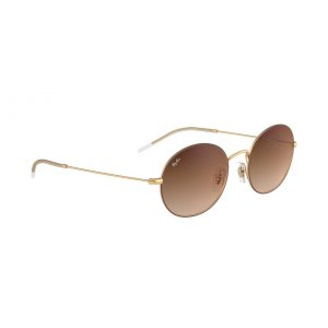 Glop RB3594-9115S0 Ray-ban Rb3594-9115s0 Beat Brown Gold Round Brown G