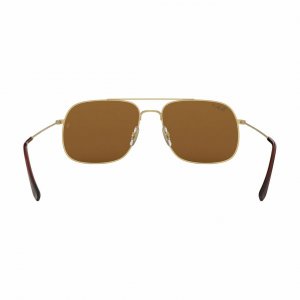 Glop RB3595-901383 Ray-ban Rb3595-901383 Gold Square Brown Classic B-1