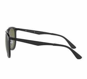 Glop RB4285-601/9A Ray-ban Rb4285-6019a Black Round Injected Green Cla