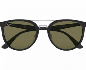 Glop RB4285-601/9A Ray-ban Rb4285-6019a Black Round Injected Green Cla