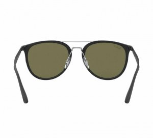 Glop RB4285-601/9A Ray-ban Rb4285-6019a Black Round Injected Green Cla