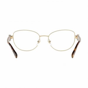 Glop VE1246B-1427 Versace Ve1246b-1427 Pale Gold Oval Women's Metal Ey