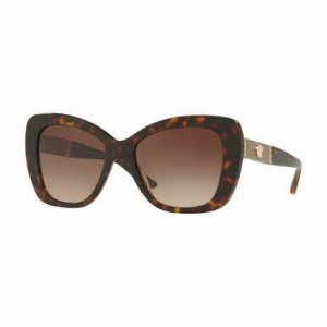 Glop VE4305Q-108/13 Versace Ve4305q-10813 Dark Havana Oversize Plastic