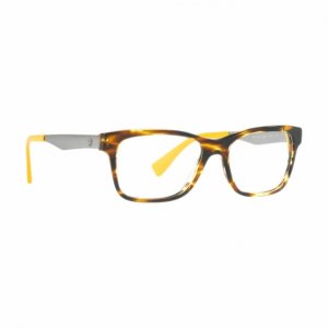 Glop VE3245-5236 Versace Ve3245-5236 Striped Havana Yellow Square Men'