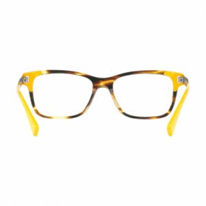 Glop VE3245-5236 Versace Ve3245-5236 Striped Havana Yellow Square Men'