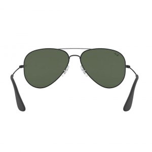 Glop RB3558-913971 Ray-ban Rb3558-913971 Antique Black Aviator Green C