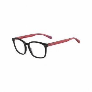 Glop 5016-007 Nike 5016-007 Black Red Square Unisex Plastic Eyeglasses