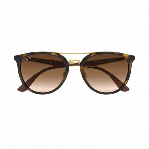 Glop RB4285-710/13 Ray-ban Rb4285-71013 Tortoise Round Brown Gradient 