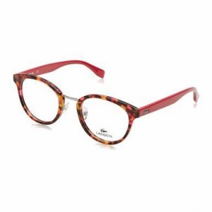 Glop L2777-215 Lacoste L2777-215 Rose Havana Round Women's Acetate Eye