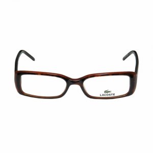 Glop L2612-214 Lacoste L2612-214 Dark Havana Rectangular Women's Plast