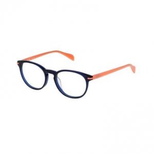 Glop VTO926-0W47 Tous Vto926-0w47 Light Orange Round Women's Acetate E