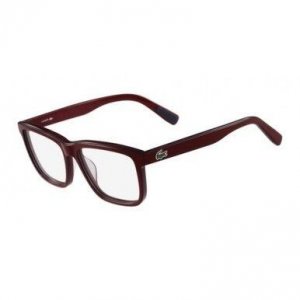 Glop L2775-615 Lacoste L2775-615 Red Square Men's Acetate Eyeglasses