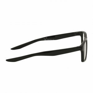 Glop 7112-010 Nike 7112-010 Black Square Unisex Plastic Eyeglasses