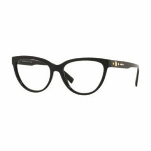 Glop VE3264B-GB1 Versace Ve3264b-gb1 Black Cat-eye Women's Plastic Eye