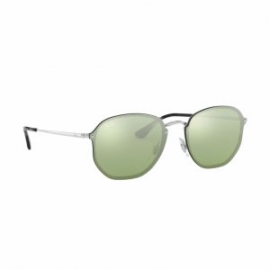 Glop RB3579N-003/30 Ray-ban Rb3579n-00330 Blaze Hexagonal Silver Round